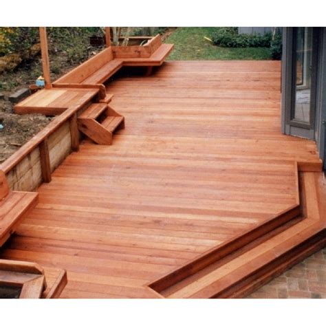 4-in x 4-in x 10-ft Redwood Air-Dried Deck Board Lumber in the Wood ...