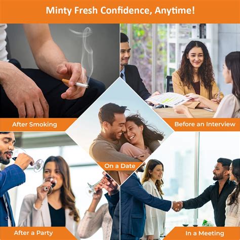 Kwikmint Premium Strong, Instant mouth freshener dissolving strips for ...