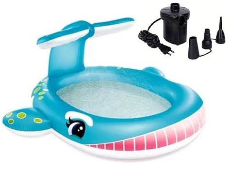 Buy AASA Inflatable Swimming Pool Bath Tub Cartoon Shape Spray Pool ...