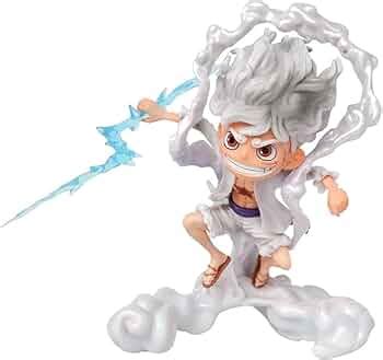 Funfob One Piece Monkey D Luffy Gear 5 Action Figure Height -16CM PVC ...