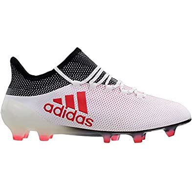 Buy adidas Mens X 17.1 Firm Ground Soccer Casual Cleats, White, 12.5 at ...