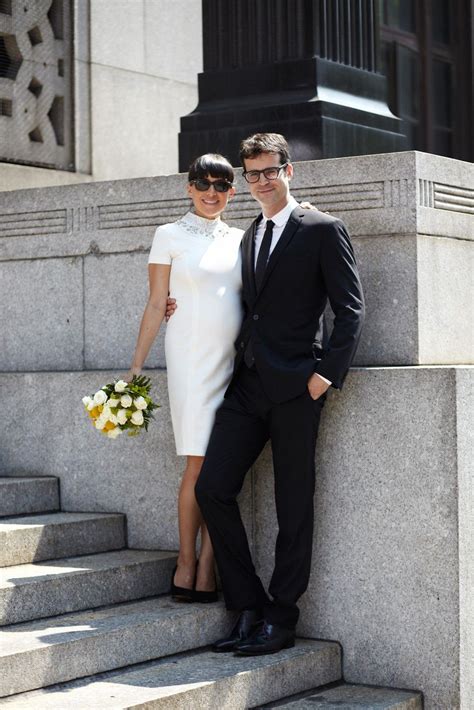 These City Hall Brides NAILED It | City hall wedding dress, City hall ...