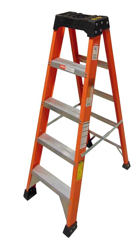 Tradecraft 5' Fiberglass Step Ladder Grade 1A 300lb : Amazon.in: Home ...
