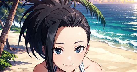 MyHeroAcademia, momoyaoyorozu, very long hair / Momo Yaoyorozu | MHA ...
