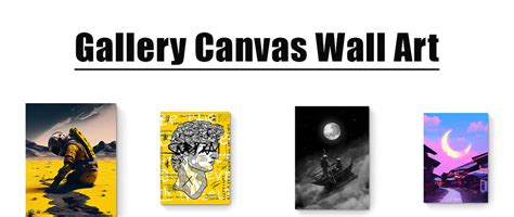 Elevate Your Space with Stunning Gallery Canvas Wall Art from Inkyprin ...