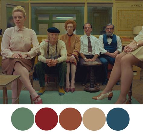 Wes Anderson Palettes. | Paletas de colores, Paleta de color ...