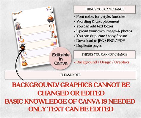 Customizable Halloween School Spirit Week Flyer, PTO Schedule, October ...