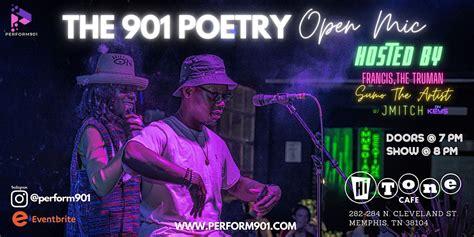The 901 Poetry Open Mic @ The Hi-Tone, Hi Tone, Memphis, July 31 2023 ...
