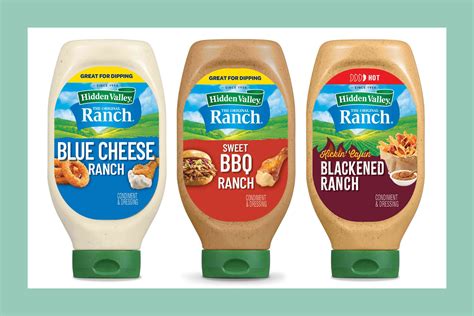Hidden Valley Ranch Drops 7 New Sauces and Seasonings