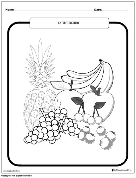 Fruits Coloring Pages Printable 的图像结果