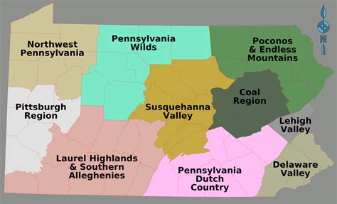 What Does Pennsylvania Look Like On A Map at Sherri Branch blog