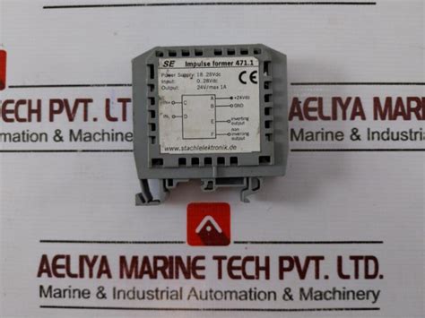 Stachl-elektronik Impulse Former 471.1 Input: 0..28Vdc Output: 24V/Max ...