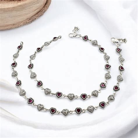 Chandi ki Payal designs at genuine prices| Latest Silver Payal designs ...