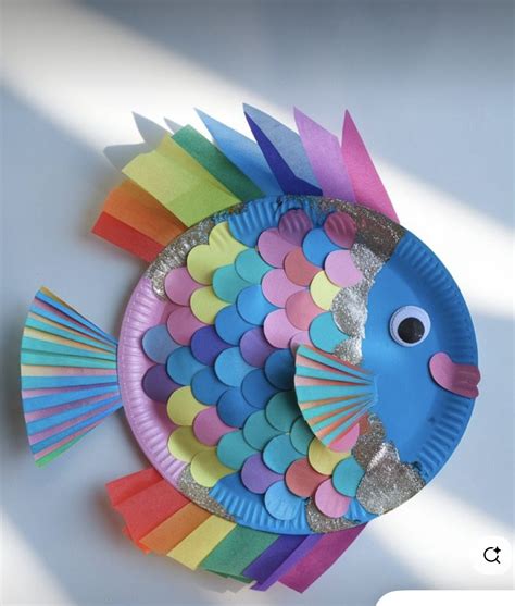 Pin by Carmen Peralta on TK Class 2 | Rainbow fish crafts, Fish crafts ...
