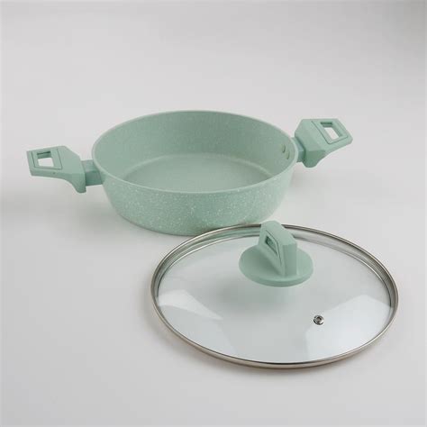 Buy Colour Refresh Aluminum Non-Stick Kadhai with Lid - 24cm from Home ...