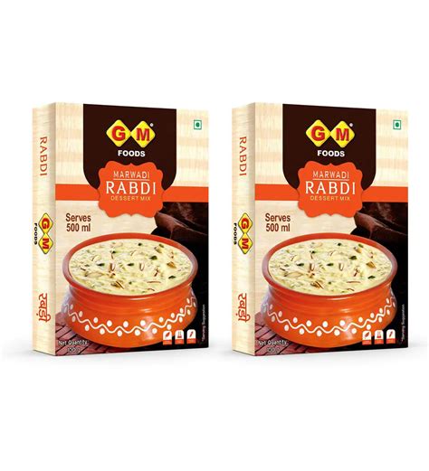 GM Foods Marwadi Rabdi 100 Gram ( Pack Of 2)