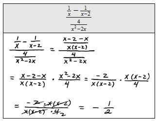 Image result for Complex Rational Expression