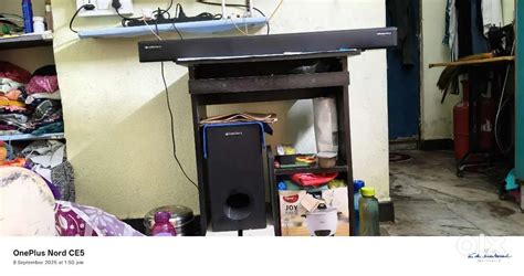 Zebronics Dolby Atmos sound bar 9800 dws pro 450 wats super condition ...