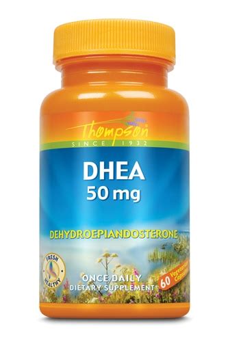 Thompson DHEA -- 50 mg - 60 Capsules - Vitacost