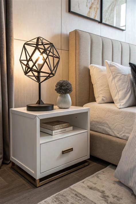20+ Chic Minimalist Nightstand Decor Ideas