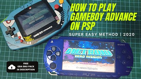 How to play GBA games on PSP
