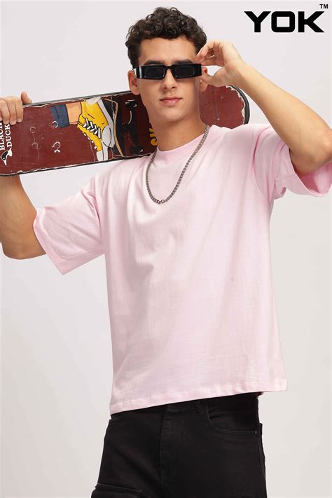 Shop Pink Oversized T-Shirt Online at Great Price