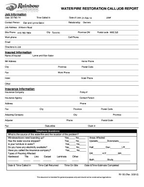 8+ Free Editable Job Report Templates in MS Word [DOC] | pdfFiller