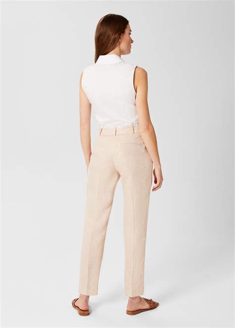 Petite Ivana Linen Trousers