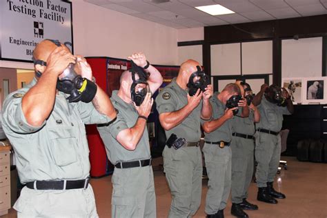 Maryland State Police test gas masks at U.S. Army facility | Article ...