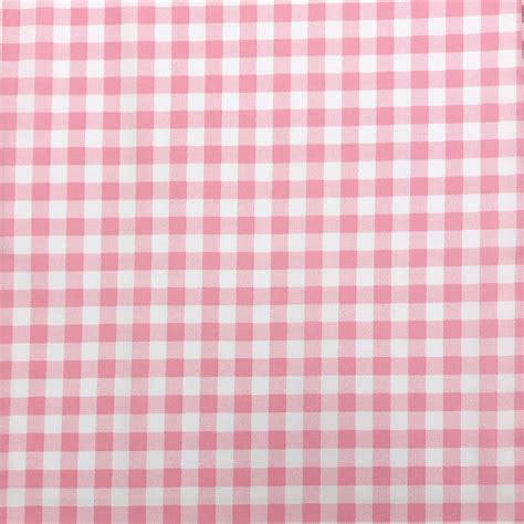 Pink Gingham Fabric 100% Cotton Fabric for CUSTOM ORDER or by the YARD ...