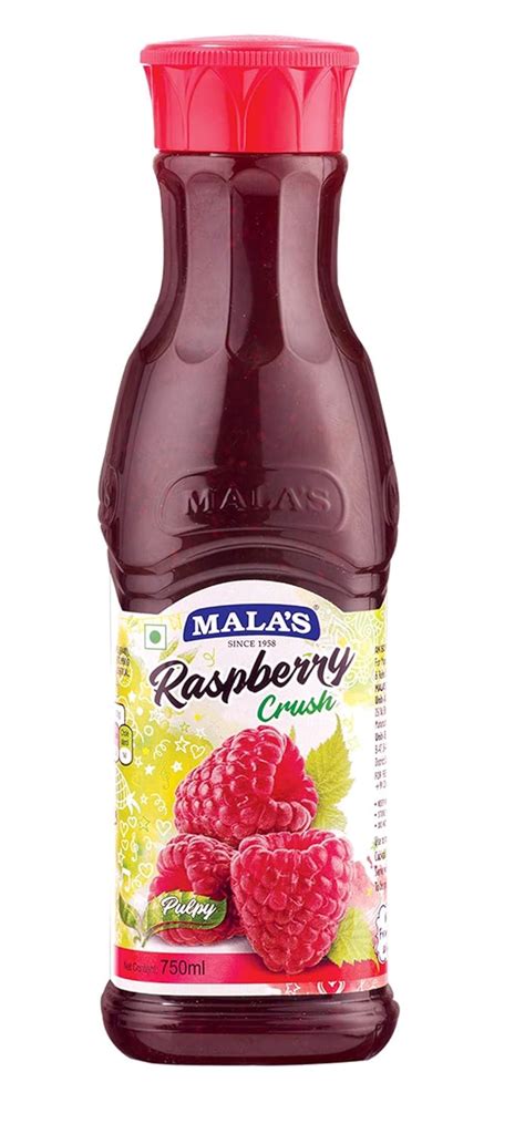 Mala's Fruit Crush Raspberry 750ml : Amazon.in: Grocery & Gourmet Foods