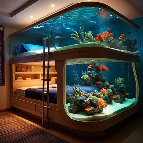 Sleeping with the Fishes in Style: Explore These Amazing Aquarium Beds