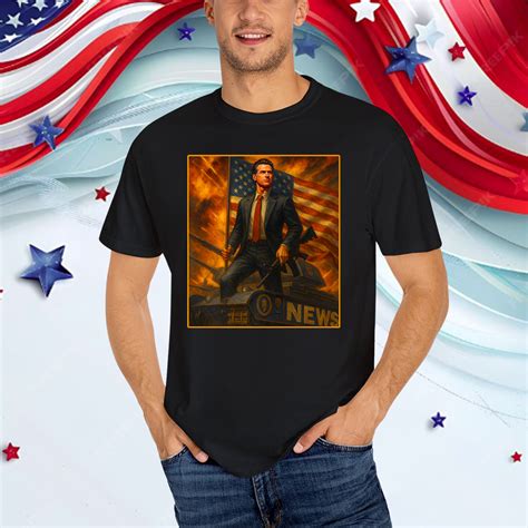Gavin Newsom Patriotic Tank T-Shirt
