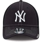 Buy New Era New York Yankees Navy Blue Neo 39THIRTY Stretch Fit Hat ...