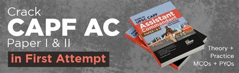 Guide to UPSC CAPF Assistant Commandant Paper I & II with Previous Year ...