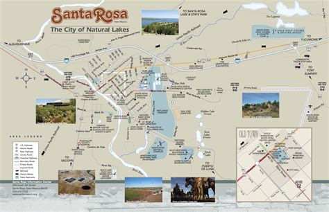 Santa Rosa Map | State parks, Santa rosa, Map