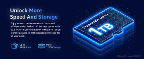 Redmi 14C 5G (Stardust Purple, 6GB RAM, 128GB Storage) | Superfast 4nm ...