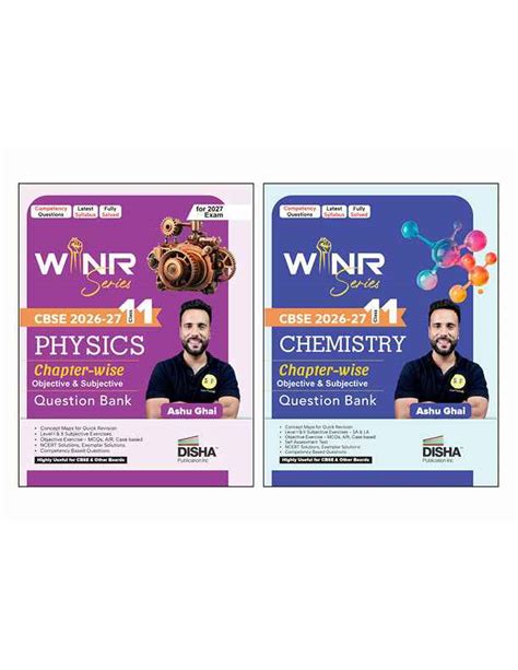 Combo (2 Books) WINR Series CBSE 2026-27 Class 11 Physics & Chemistry ...