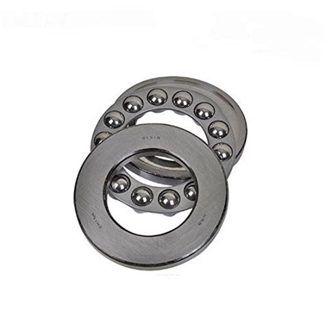 VNDEFUL Horizontal Thrust Ball Bearing 51202 Pressure Bearing Electric ...