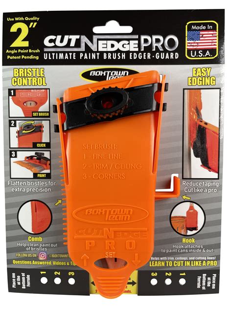 Cut-N-Edge PRO Tool: Ultimate 2" Brush Edger with Precision Control and ...