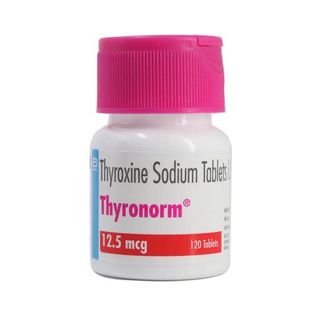 Thyronorm 12.5 mcg Tablet | Uses, Side Effects, Price | Apollo Pharmacy