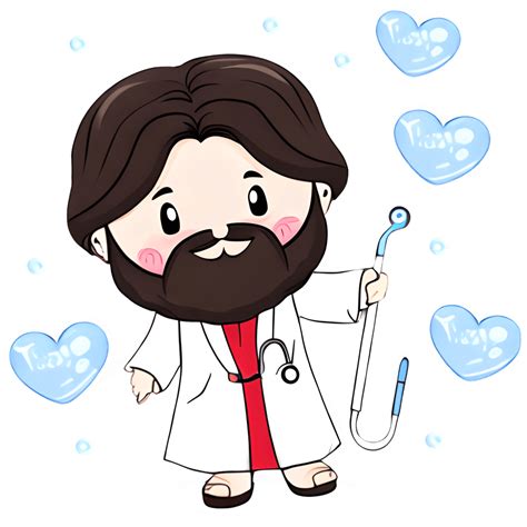 Jezus als dokter · Creative Fabrica