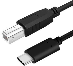 IMPROX USB Type C Cable 1.5 m USB Type C To USB B 2.0 Male To Male 5 ...