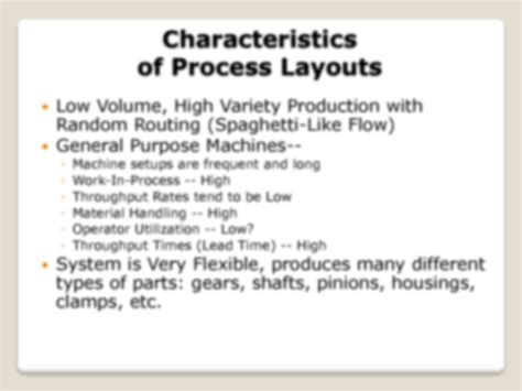 Image result for Process Layout Example