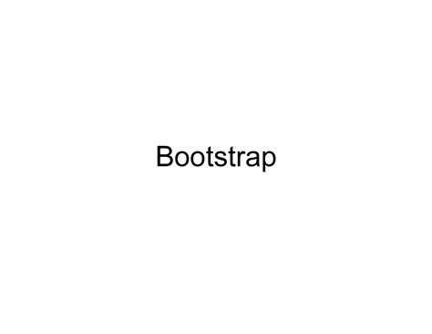 Bootstrap - Web Technology - BootstrapBootstrap Introduction HTML, CSS ...