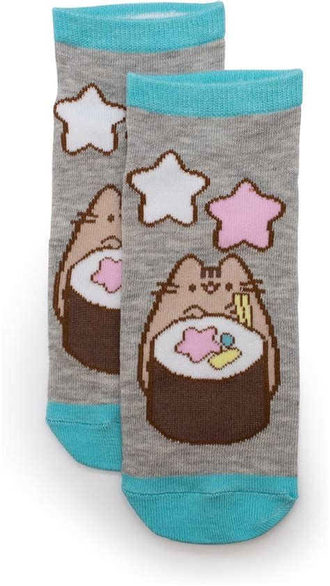 Buy The Pusheen Pusheen The Cat Ankle Socks -10th Anniversary - Pizza ...