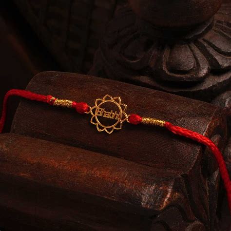 Sunflower 925 Silver Bhabhi Rakhi – PALMONAS