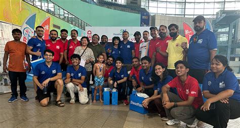 Steadfast Nutrition Fuels Delhi International Swimathon Athletes with