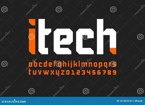 Techno Typewriter Font 的图像结果