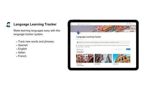 Language Learning Tracker Notebook 的图像结果
